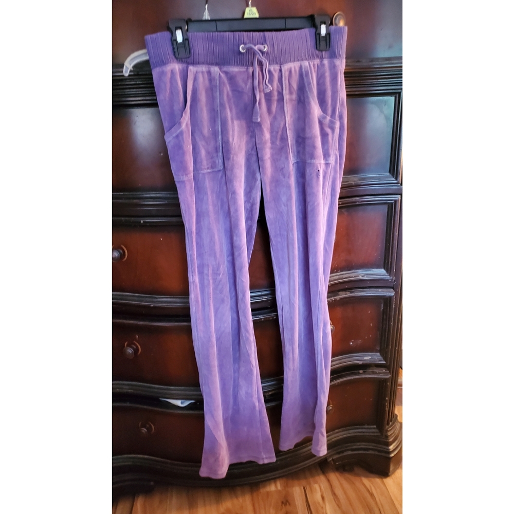 Velour sweatpants